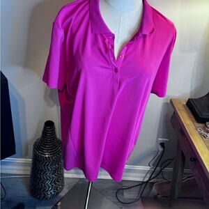Tribal Women's Pink Polo Shirt XXL